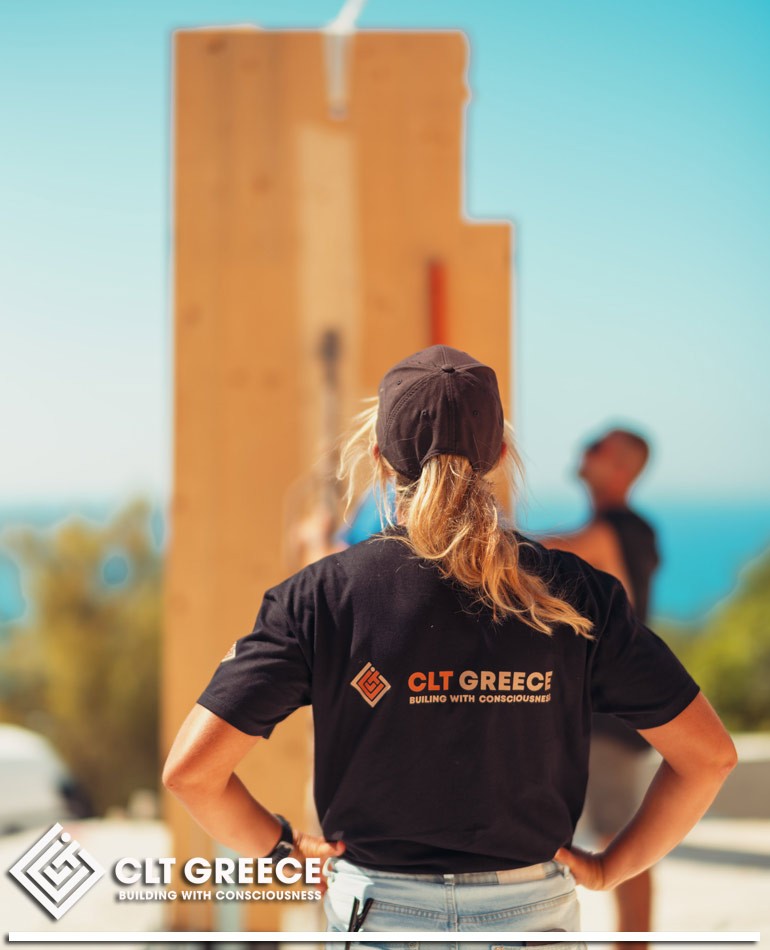 A CLT House in Harmony with the Ionian Sea